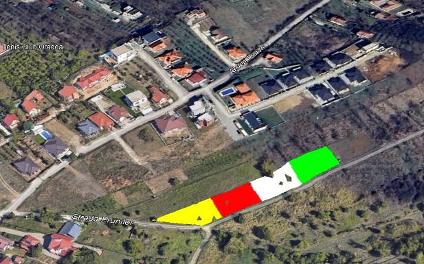Teren de vanzare in Oradea-Zona Oncea.